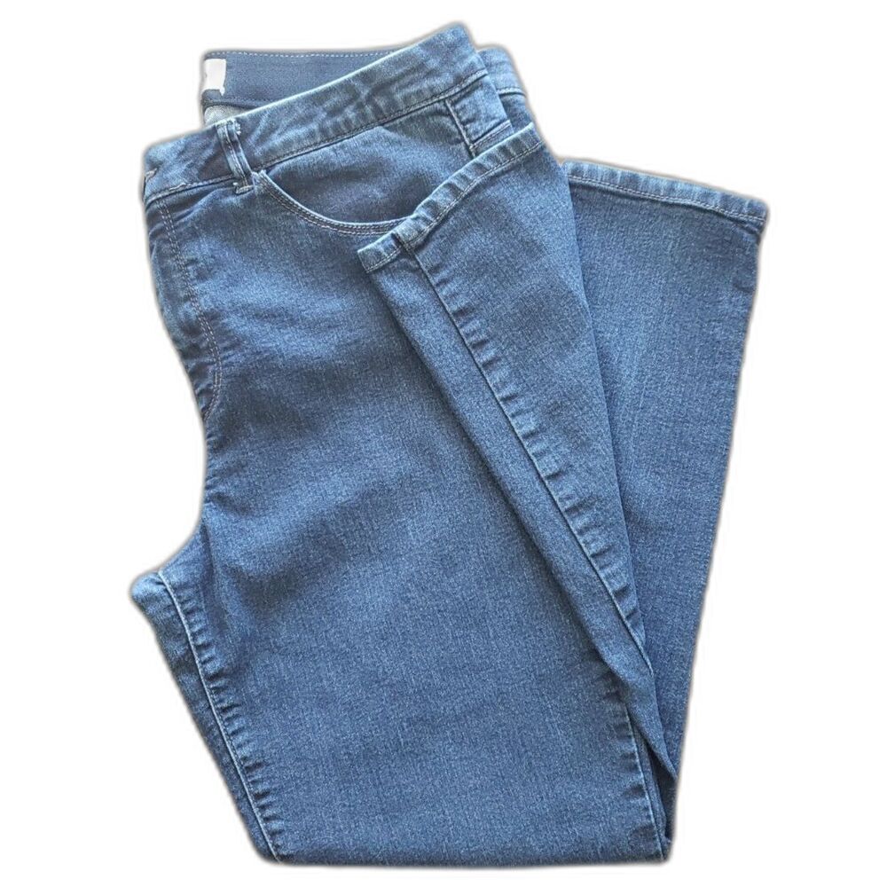 Democracy - "Ab" Solution - Mid Rise Jean - Dark Wash Blue Base Quartz - Size 12 - Picture 4 of 8